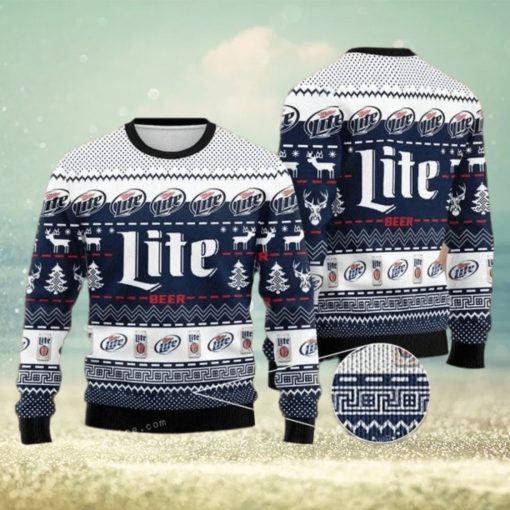 Miller Lite Ugly Sweater For Woman