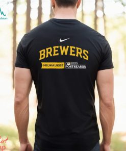 Milwaukee Brewers Nike 2023 Postseason shirt