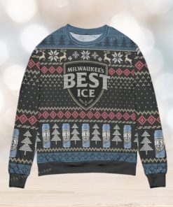 Milwaukee Is Best Ice Beer Snowflake Ugly Sweater Party