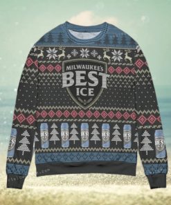 Milwaukee Is Best Ice Beer Snowflake Ugly Sweater Party