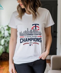 Skyline Twins 2023 AL Central Division Champions Minnesota Twins shirt,  hoodie, sweater, long sleeve and tank top