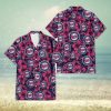 Minnesota Twins White Sketch Hibiscus Pattern White Background 3D Hawaiian Shirt Gift For Fans