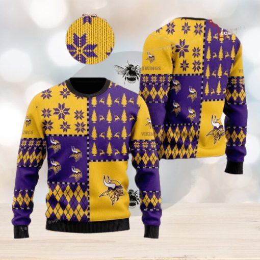 Minnesota Vikings Best Christmas Gift For Vikings Fans Womens Ugly Sweater