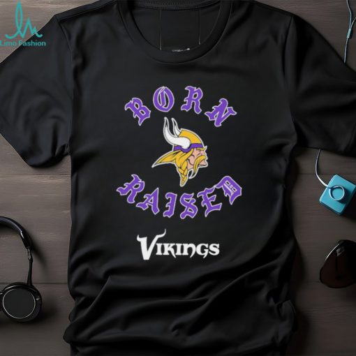 Minnesota Vikings Born X Raised Unisex T Shirt