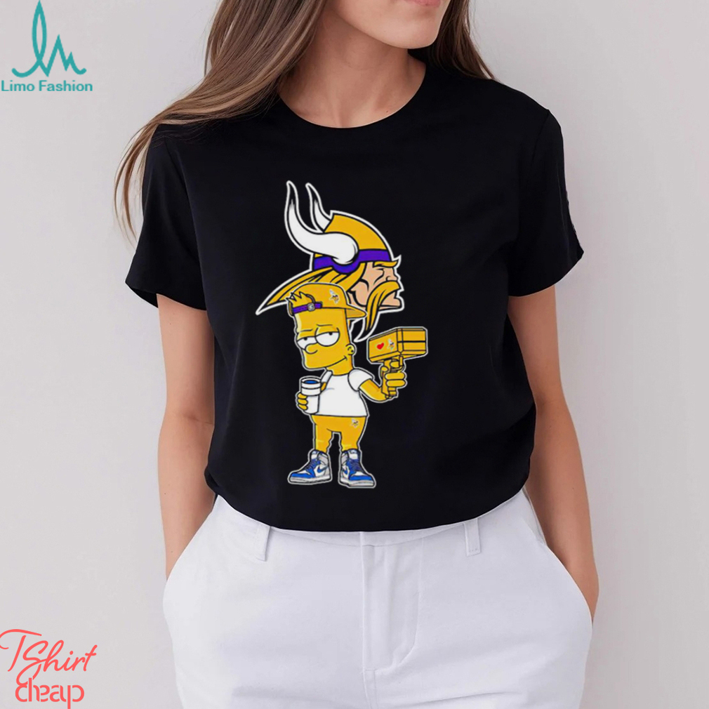 Minnesota Vikings TShirt, Trendy Vintage Retro Style NFL Unisex Footba –  Bundlepng