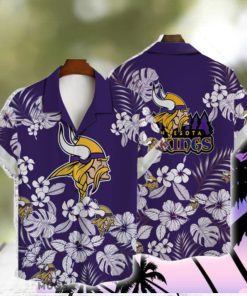 Minnesota Vikings National Football League 3D AOP Hawaiian Shirt For Fans