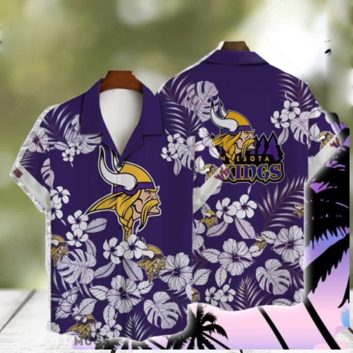 Minnesota Vikings National Football League 3D AOP Hawaiian Shirt For Fans