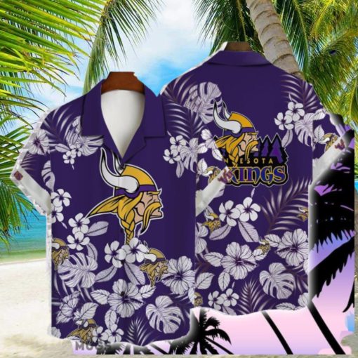 Minnesota Vikings National Football League 3D AOP Hawaiian Shirt For Fans