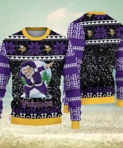 Minnesota Vikings Ugly Christmas Santa Claus Xmas Sweater Hangings Gift Mens Women