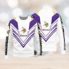 Minnesota Vikings Christmas Santa Claus Ugly Sweater For Men Women