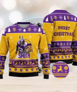 Minnesota Vikings – Harrison Smith Merry Xmas Ugly Christmas Sweater