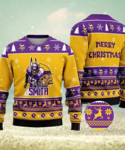 Vikings ugly sweater hot sale with lights