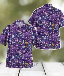 Mismagius Ghost Pokemon Tropical Hawaiian Shirt