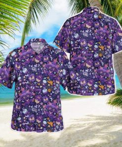 Mismagius Ghost Pokemon Tropical Hawaiian Shirt