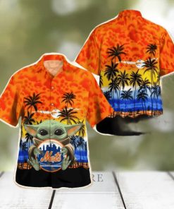 Mlb New York Mets Tropical Hawaiian Shirt