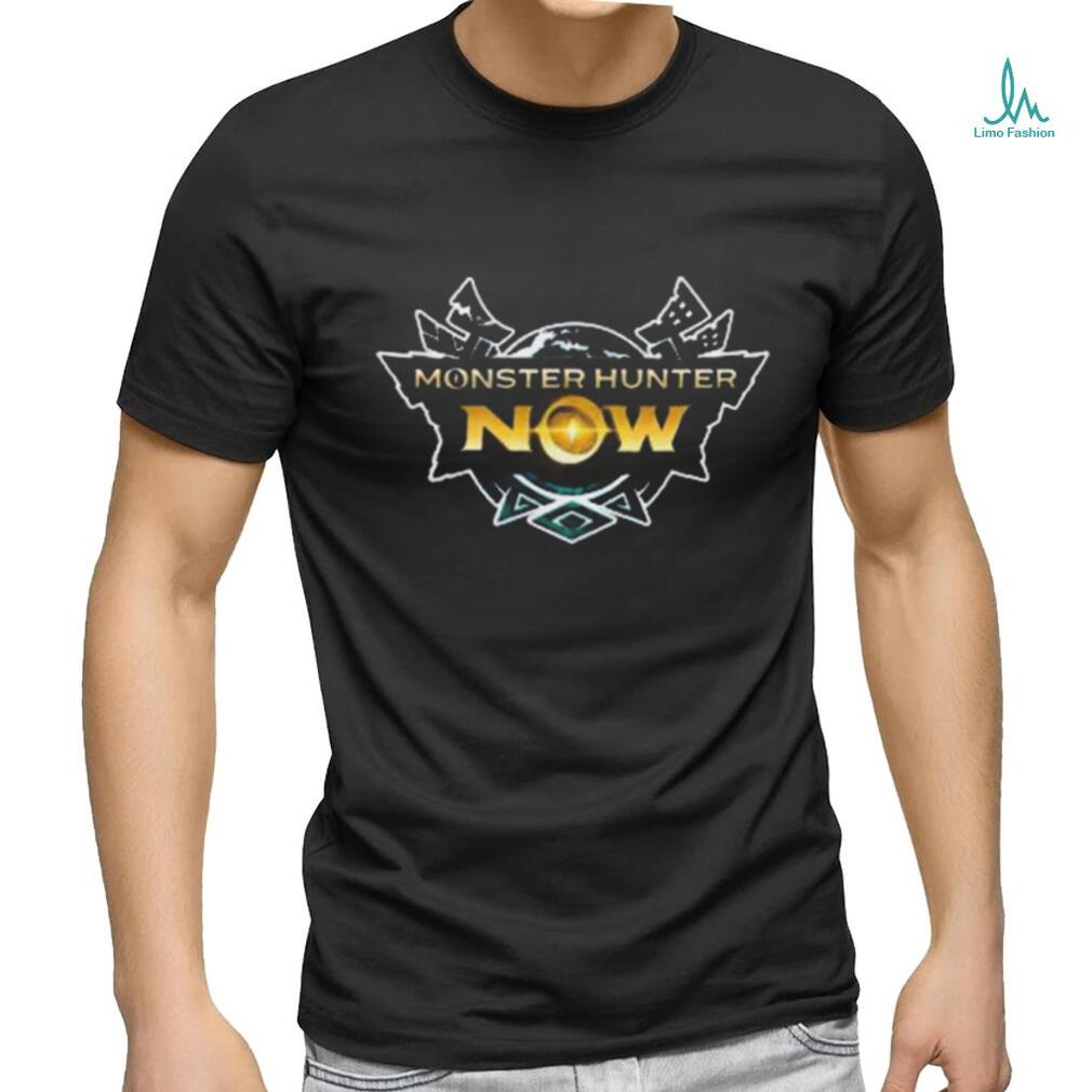  Monster Hunter Now Logo T-Shirt : Clothing, Shoes & Jewelry