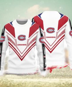 Montreal Canadiens Basic Knitted Ugly Christmas Sweater AOP Gift For Men And Women