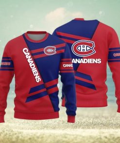 Montreal Canadiens Basic Pattern Knitted Sweater For Christmas