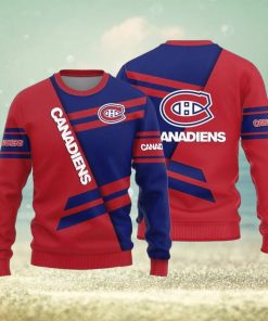 Montreal Canadiens Basic Pattern Knitted Ugly Christmas Sweater AOP Gift For Men And Women