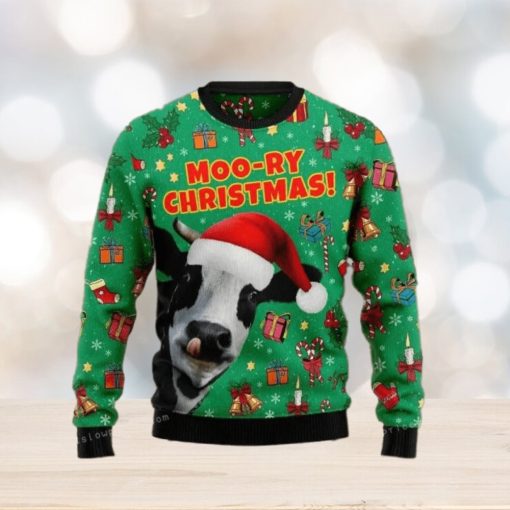 Moo Ry Christmas Ugly Sweater Party