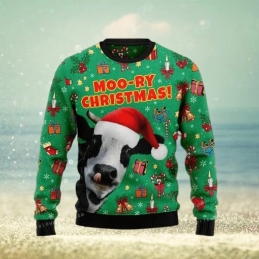 Moo Ry Christmas Ugly Sweater Party