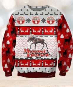 Moose Drool Brown Ale Christmas Ugly Sweater