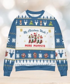 More Muppets My Christmas Wish Ugly Sweater For Woman