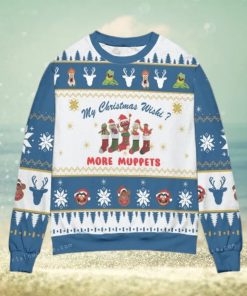 More Muppets My Christmas Wish Ugly Sweater For Woman