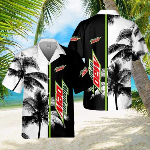 Mountain Dew Palm Tree All Over Printed Hawaiian Shirt For Men