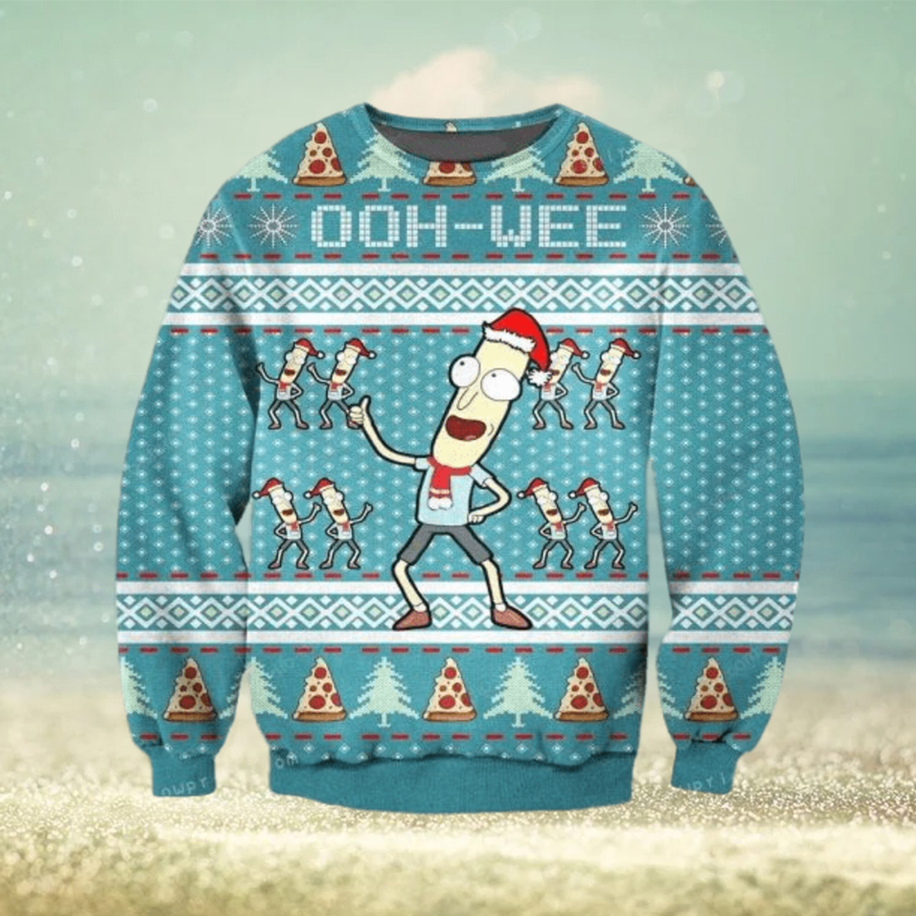 Carolina Panthers Mickey Mouse Ugly Christmas Sweater Unisex Knit