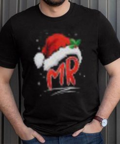 Mrs Mr Santa His And Hers Ugly Christmas Matching T Shirt