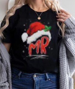 Mrs Mr Santa His And Hers Ugly Christmas Matching T Shirt