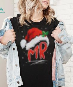 Mrs Mr Santa His And Hers Ugly Christmas Matching T Shirt