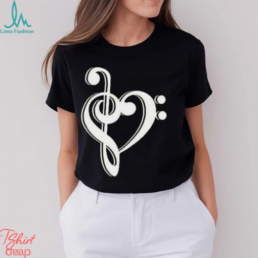 Music Note Heart Women’s Tank Top Unisex Hoodie