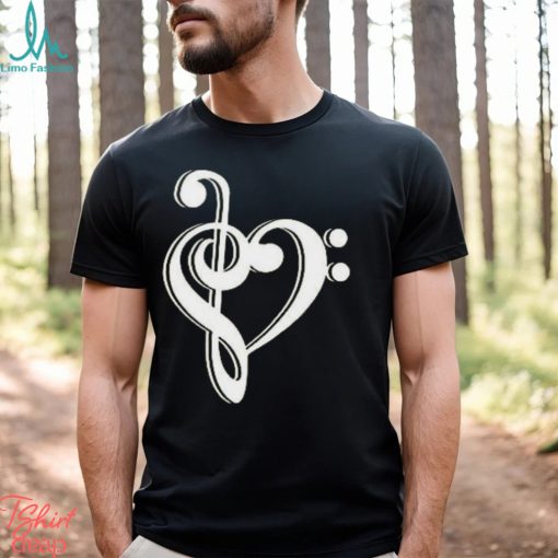 Music Note Heart Women’s Tank Top Unisex Hoodie