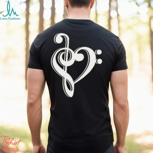 Music Note Heart Women’s Tank Top Unisex Hoodie