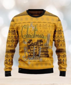 My Christmas Is All Booked Womens Ugly Sweater