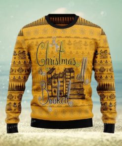 My Christmas Is All Booked Womens Ugly Sweater