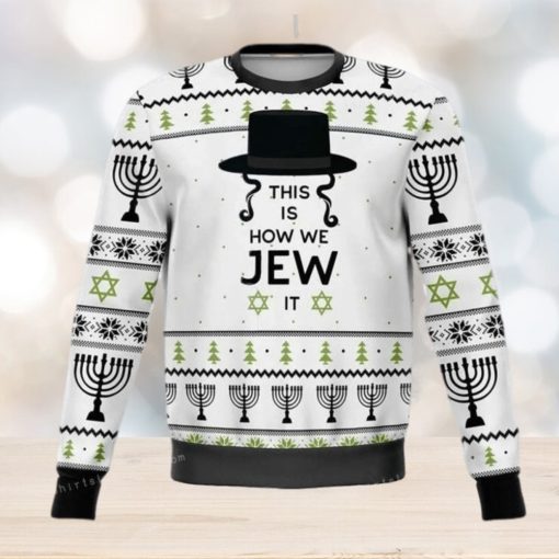 My Jew Funny Christmas Ugly Sweater Party