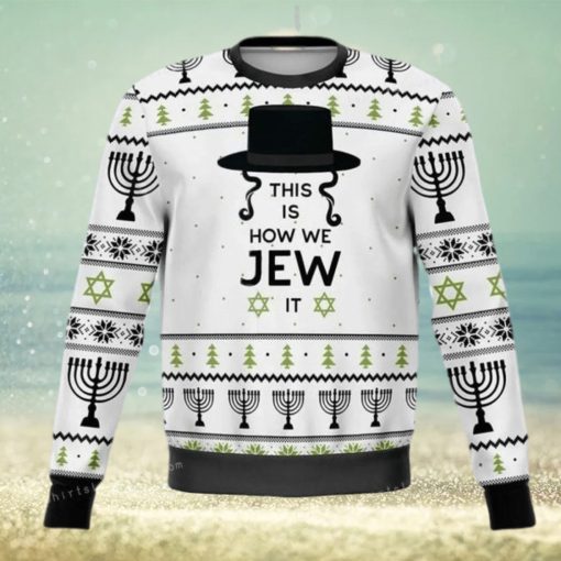 My Jew Funny Christmas Ugly Sweater Party