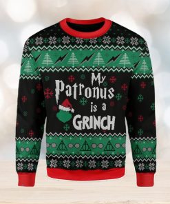 My Patronus Is A Grinch Ugly Christmas Sweater Xmas Gift Men And Women Christmas Sweater