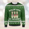 Black Cat Noel Tree Ugly Christmas Sweater Best Gift For Men And Women