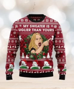 My Sweater Is Uglier Than Yours Christmas Christmas Ugly Sweater Mens