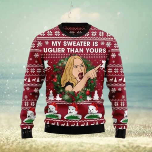 My Sweater Is Uglier Than Yours Christmas Christmas Ugly Sweater Mens