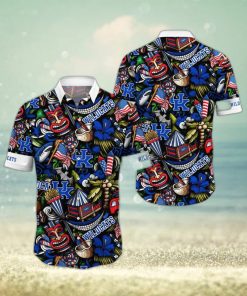 NCAA Kentucky Wildcats Flower Hawaii Shirt Summer Vibes For FootBall Fans