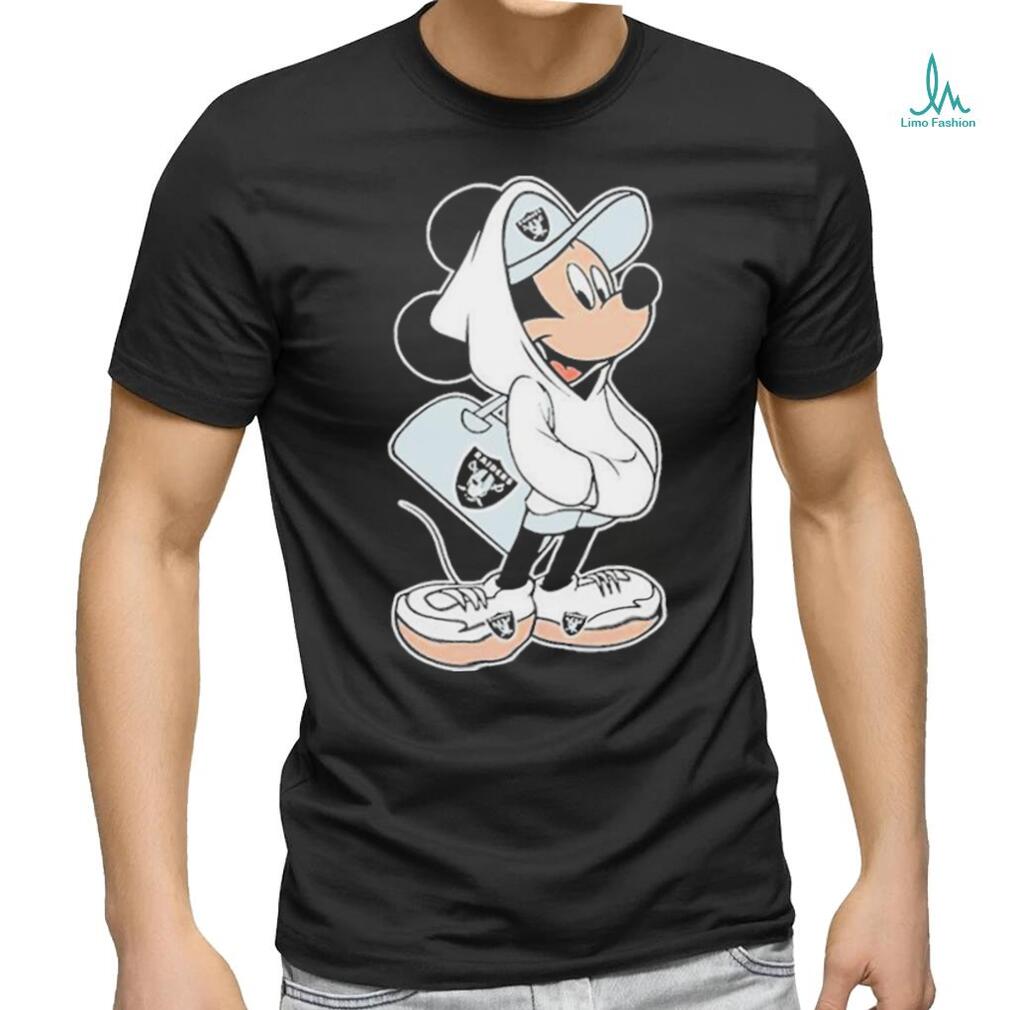 Las Vegas Raiders NFL Mickey Mouse player cartoon shirt - Limotees