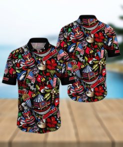 NCAA Louisville Cardinals Flower Hawaii Shirt Summer Vibes For FootBall Fans