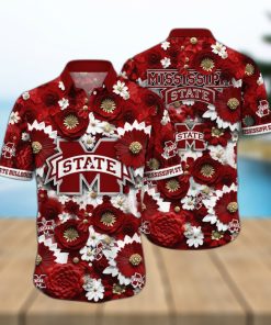 NCAA Mississippi State Bulldogs Hawaiian Shirt Beach Gift For Cool Dad