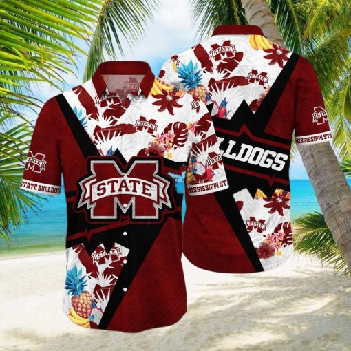 NCAA Mississippi State Bulldogs Hawaiian Shirt Gift For Beach Trip