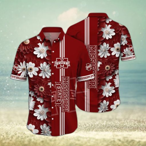 NCAA Mississippi State Bulldogs Hawaiian Shirt Gift For Beach Vacation